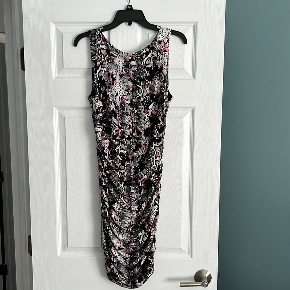 Super cute animal print dress. Super soft and stretchy